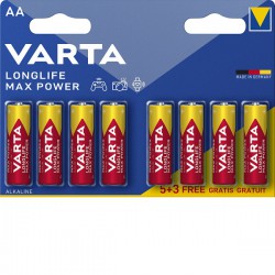 Varta Longlife Max Power alkaline LR6 / AA  8